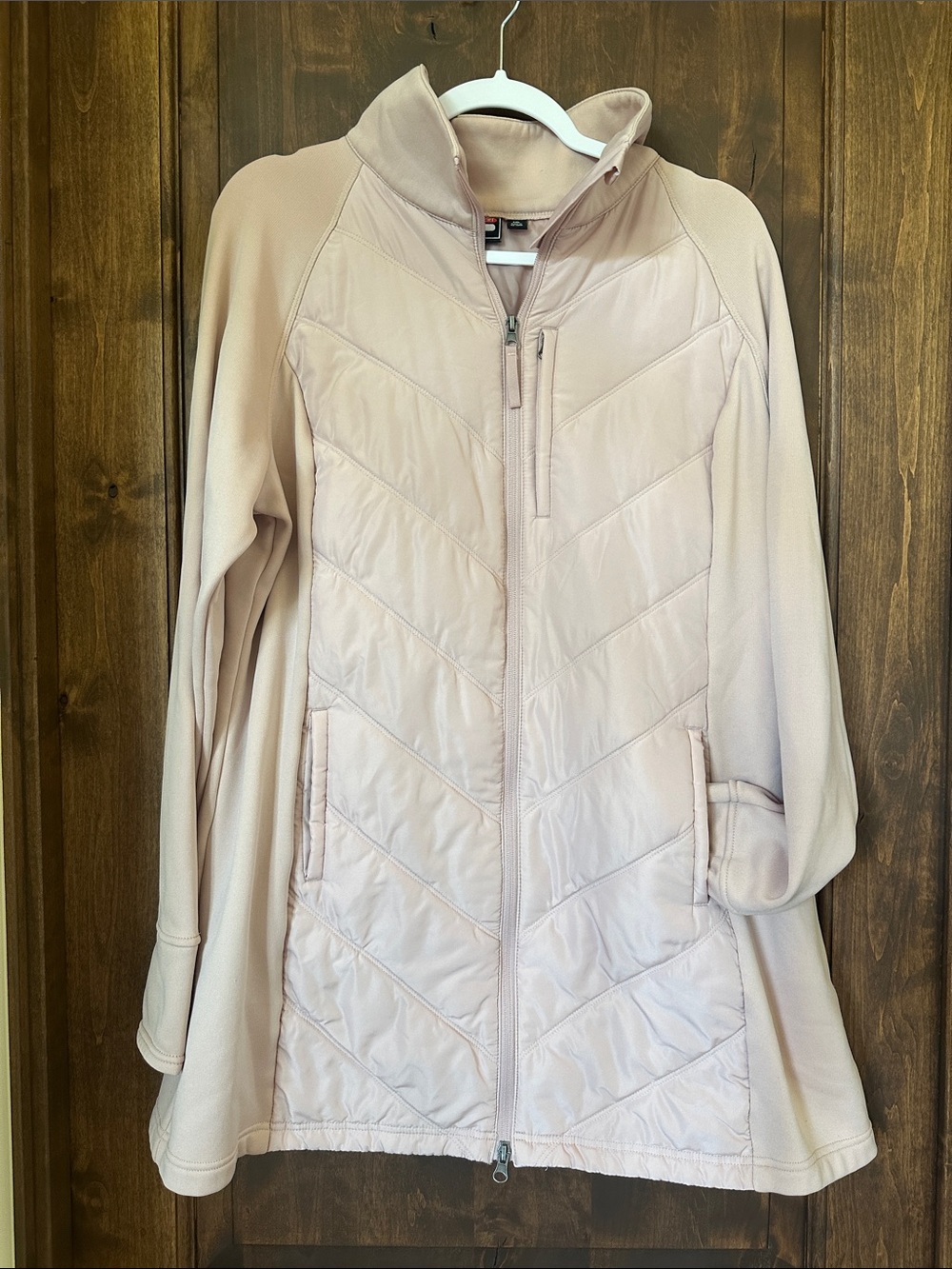 Light Pink mauve Women's Quilted Jacket
